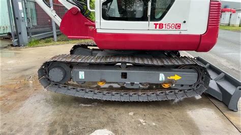 tackeuchi tbc midi excavator auction   youtube