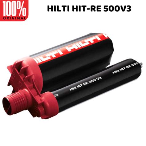 Jual LEM BETON CHEMICAL LEM ANGKUR HILTI HIT RE 500 V3 Ukuran 500ml