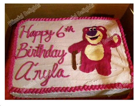 Lotso Birthday Cake - CakeCentral.com