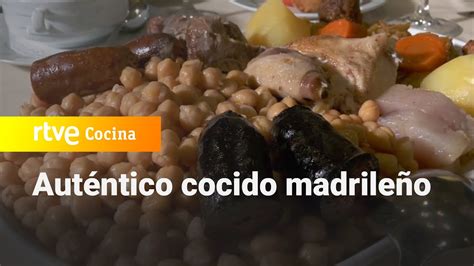 Auténtico cocido madrileño Aquí la Tierra RTVE Cocina 2024