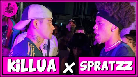 Killua x Spratzz 2ªFASE 172ª Batalha do Ana Rosa YouTube