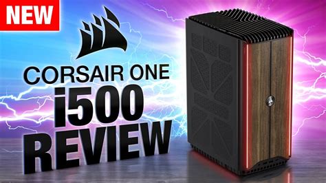 The Most Powerful Compact Prebuilt Pc Corsair One I500 Review 2024 Youtube