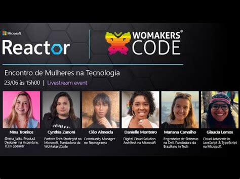 Encontro De Mulheres Na Tecnologia Youtube