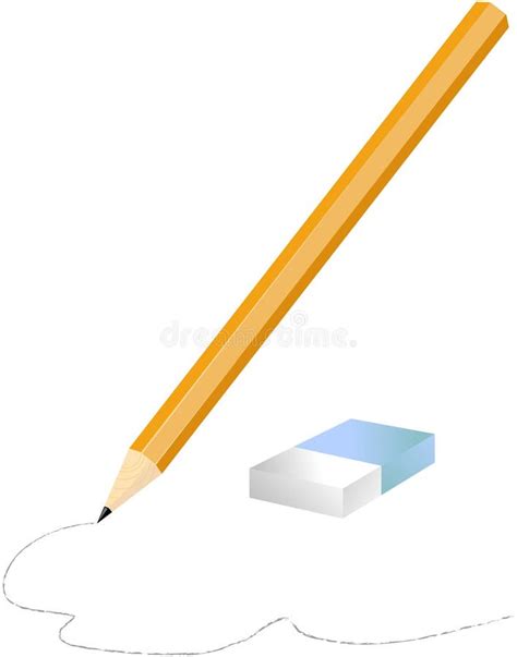 Vector Set Of Eraser Stock Vector Illustration Of Drawn