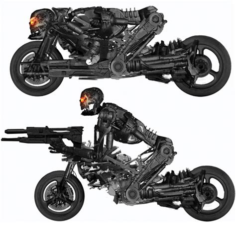 Terminator Salvation: Early Concept Art of the Moto-Terminator – /Film