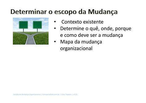 Apresentação Sobre Gestão De Mudança Organizacional Ppt