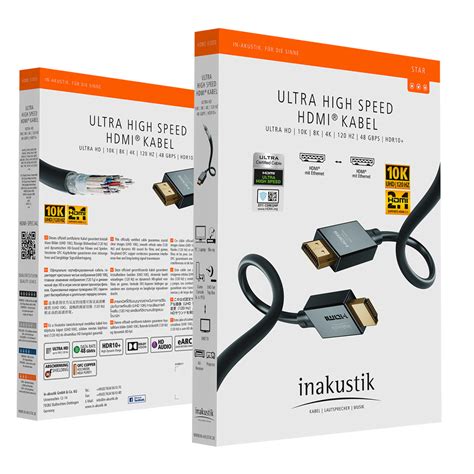 Inakutsik Ultra High Speed 10K HDMI 2 1 Cable 324610