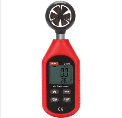 Uni T Ut Bt Bluetooth Calibrated Wind Speed Meter