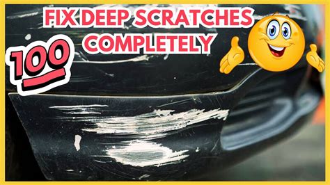 How To Remove Deep Scratches From Car Easily And Permanently Youtube