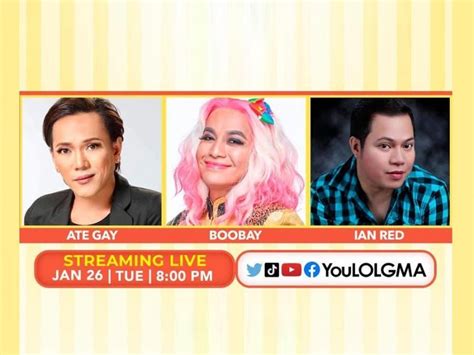 Boobay Makikipag Tagisan Ng Punch Lines Kina Ate Gay At Ian Red Sa Youlol Comedy Night Live
