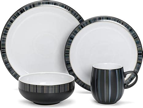 Amazon Denby Jet Stripes Piece Place Setting Service For