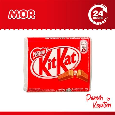 Jual Kitkat Nestle Wafer Cokelat Susu F Gr Kota Tangerang Mor