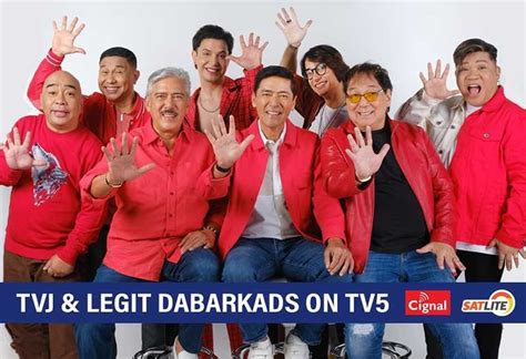 Happy National Dabarkads Day Tvj Dabarkads Celebrate Years