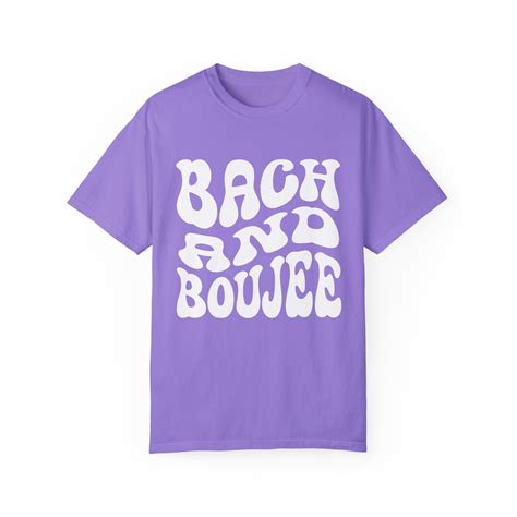 Bach And Boujee Shirt Bachelorette Party Shirt Groovy Retro Bachelorette Bach Shirts Bride