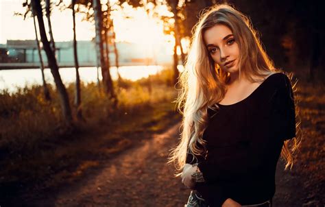 Wallpaper Loba Look Bokeh Nature Blonde Andreas Joachim Lins Long