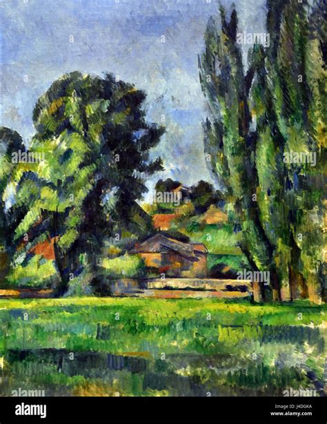 Peinture De Paul Cezanne 1885 Banque Dimage Et Photos Alamy