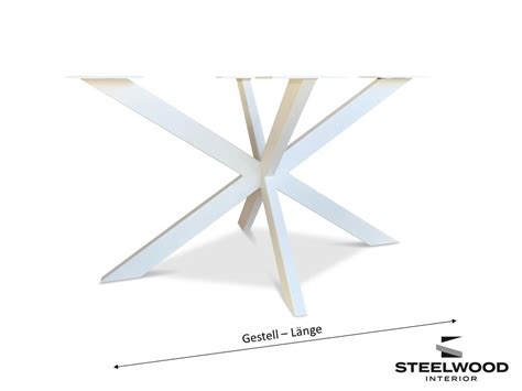 Tischgestell Stahl Trento Steelwood Interior