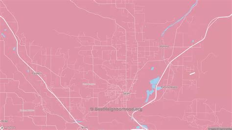 Selah Wa Political Map Democrat And Republican Areas In Selah