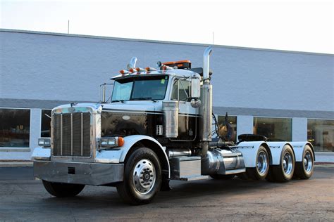 Used 1998 Peterbilt 379 Day Cab Tri Axle Cat 3406e 18 Speed For Sale