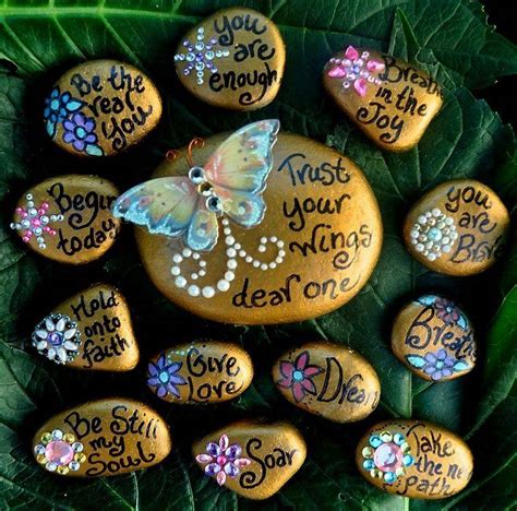 23 Inspirational Painted Rocks Garden Ideas You Gonna Love Sharonsable