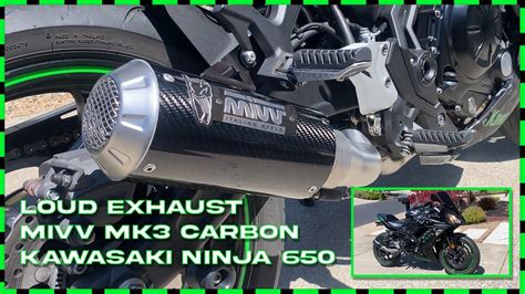 Loud Exhaust Kawasaki Ninja Unboxing Soundcheck Pov Pure