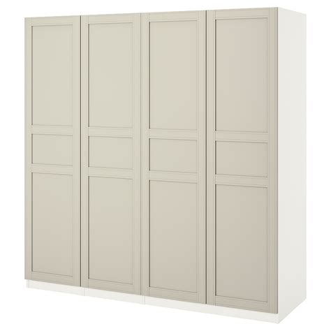 Pax Wardrobe Whiteflisberget Light Beige Ikea