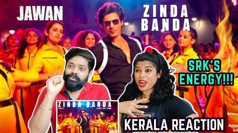 Jawan Zinda Banda Song Shah Rukh Khan Atlee Anirudh Nayanthara