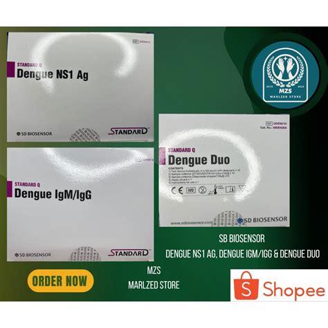 Sd Biosensor Dengue Ns Ag Dengue Igm Igg Dengue Duo Shopee