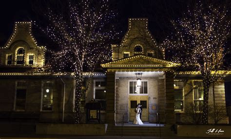 Wedding night lights, downtown Billings MT. Photo by Jeff Hosa Photography | Event venues ...