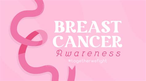 Breast Cancer Awareness Facebook Event Cover Brandcrowd Facebook