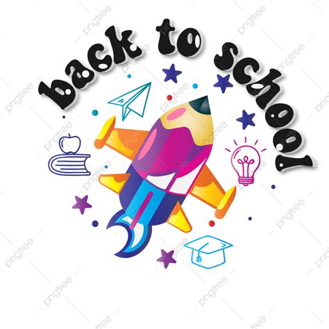 Back To School Vector Hd Images Flat Vector Back To School Design