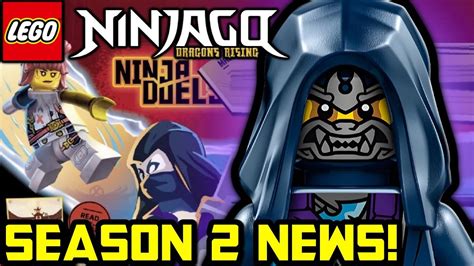 More Season 2 Details Revealed 🐺 Ninjago Dragons Rising Season 2 News Youtube