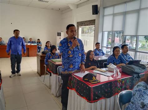 Tingkatkan Pelayanan Informasi Dinas Kominfo Samosir Gelar Rapat Tim