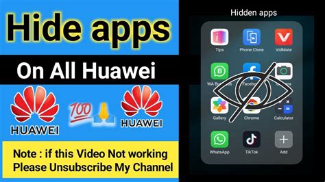 Huawei Mobile Me App Hide Kaise Kare How Do You Hide Apps On Huawei