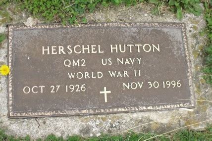 Herschel Hutton Jr 1926 1996 Mémorial Find a Grave