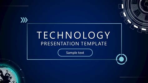 Technology Ppt Slide Template Slidemodel