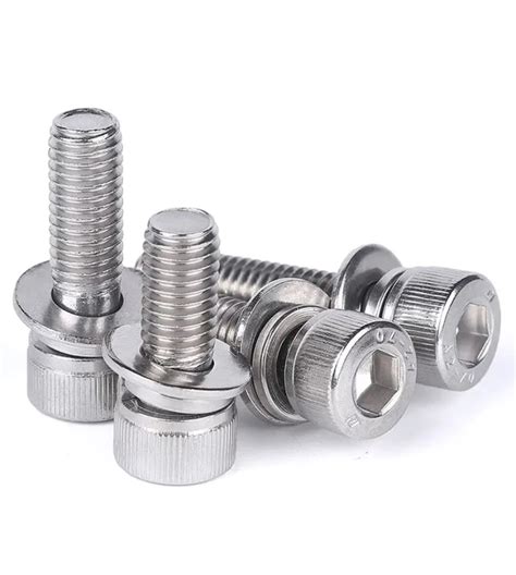 Hex Socket Cap Head Sems Screws Helei Standard Parts