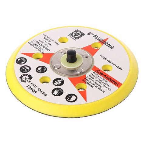 Holes Backup Sanding Pad Sanding Disc Backing Pad For Feathering