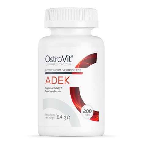 ADEK 200 Tabs - OstroVit - FitCookie