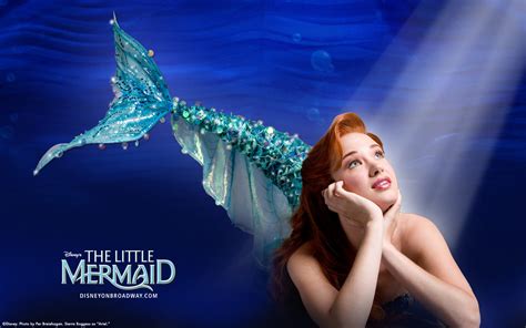 The Little Mermaid - The Little Mermaid on Broadway Wallpaper (12842273 ...