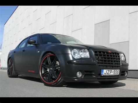 Chrysler Fan Club: Tuning Chrysler 300C Hemi SRT-8 Matte Black