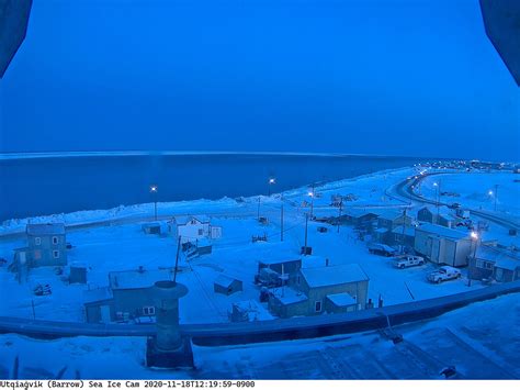 Final Sunrise In Utqiagvik Alaska For 64 Days Wccb Charlottes Cw