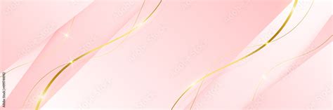 Modern Light Pink And Gold Abstract Background Abstract Geometric