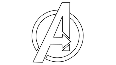 How To Draw Avengers Logo Step by Step - [7 Easy Phase]