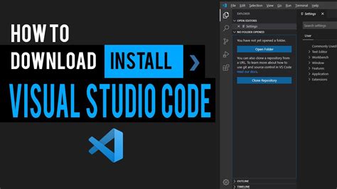 Install Visual Studio Code Editor On Windows And How To Create The