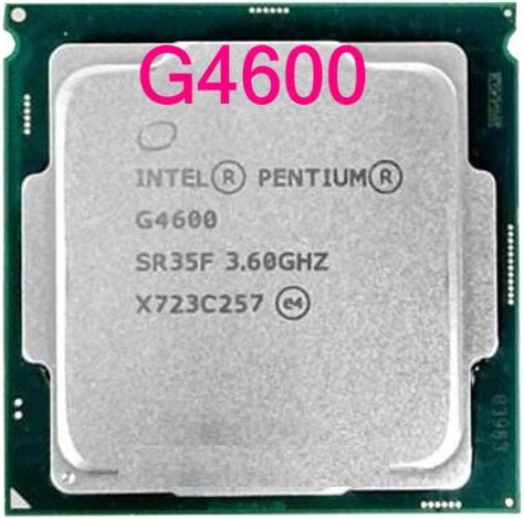 Amazon.com: Intel Pentium Processor G4600 CPU LGA 1151-land FC-LGA 14 ...
