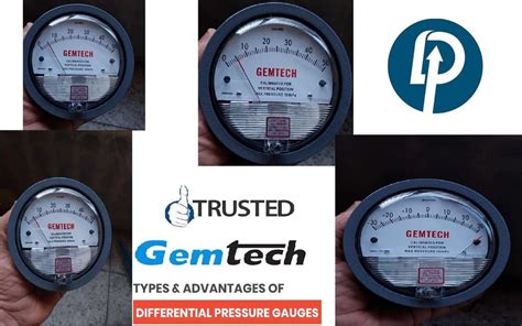 Gemtech G2010 Differential Pressure Gauges 0 10 Inch At Rs 4500