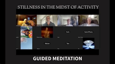 Guided Meditation Stillness In The Midst Of Activity Meditation