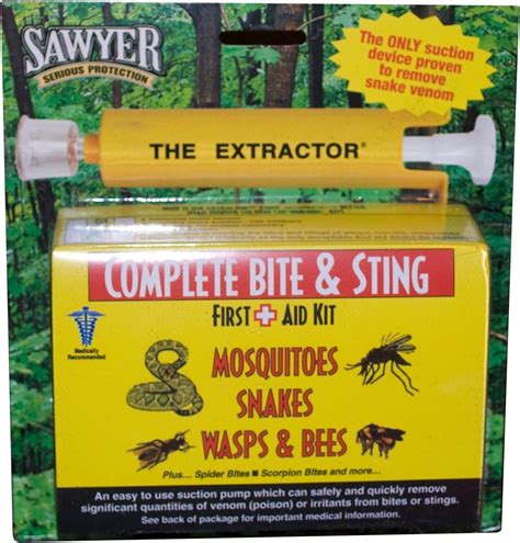 Sawyer Products Venom Extractor And Suction Pump Kit For Snake Bite Wasp