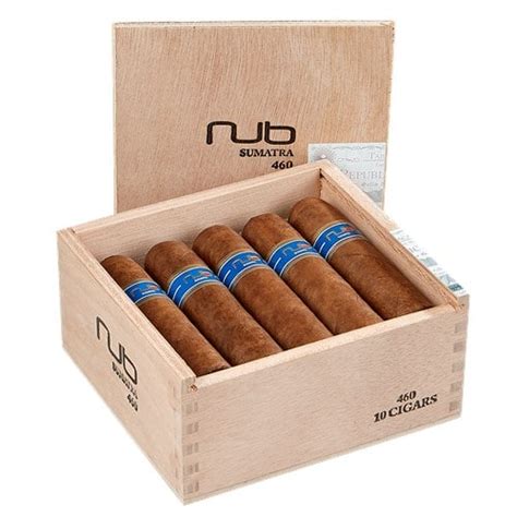 Nub Sumatra Studio Tobac 460 4 X 60 Box Of 10 Nh Cigars